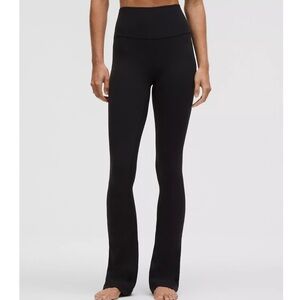 Lululemon High Waisted Align Flare Black Leggings